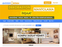 Tablet Screenshot of eviminustasi.com